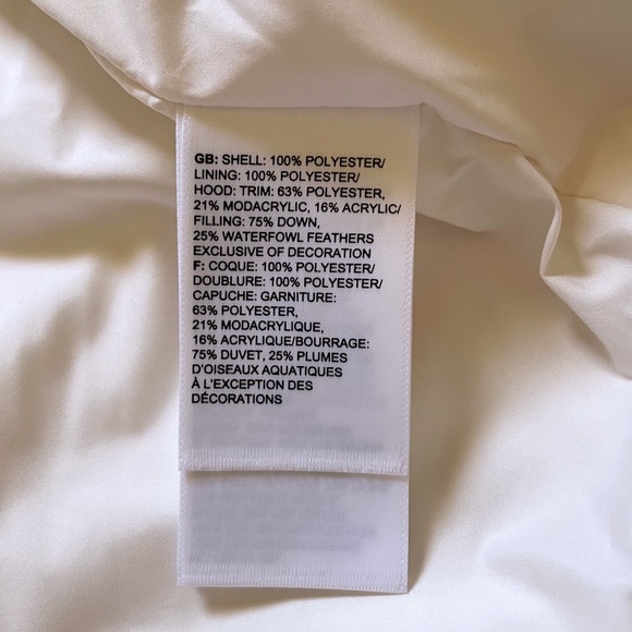 The North Face Women’s Dealio Down Cropped Jacket In Gardenia White - Picture 8 of 10